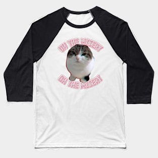 oh, the misery cat Baseball T-Shirt